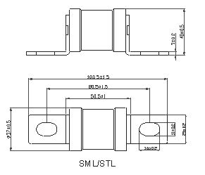 FUSÍVEL PADRÃO BRITÂNICO DO FUSÍVEL BS88