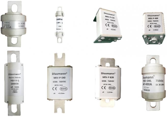 O veículo elétrico de AC100ka funde o fusível atual alto de quebra alto TUV da capacidade certificado