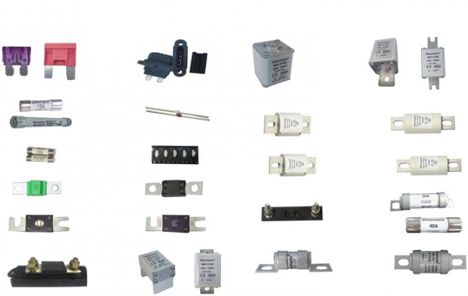 O fusível cerâmico do parafuso-para baixo de MINI Size do fusível de DC80VDC para o UL do fusível do sistema do armazenamento de energia certificou