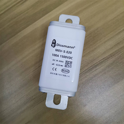 Fusíveis automotivos de cerâmica Dissmann, fusível de alta tensão DC1000V MEV
