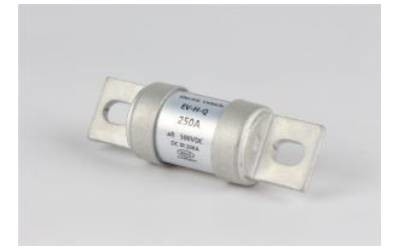 Fusível de bateria automotivo de DC500V, fusíveis cerâmicos da segurança EV de DC20KA