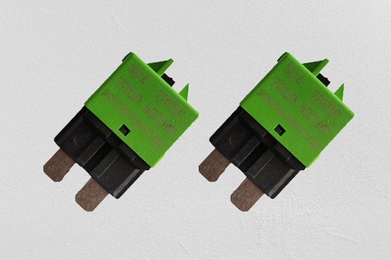 O fusível Resettable 30A da lâmina do interruptor do verde do SAE J1284 avaliou atual: