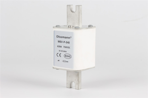 Fusíveis cerâmicos do carro do quadrado do MEV de DC750V para a proteção do semicondutor