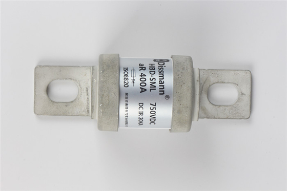 Fusível da proteção do semicondutor da tubulação da fibra, fusível BS88 cerâmico de DC750V 400Amp