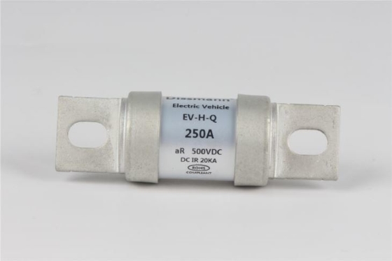 Fusível automotivo 200A fusível 500VDC fusível para carregador EV HRC Fusível fabricado na China