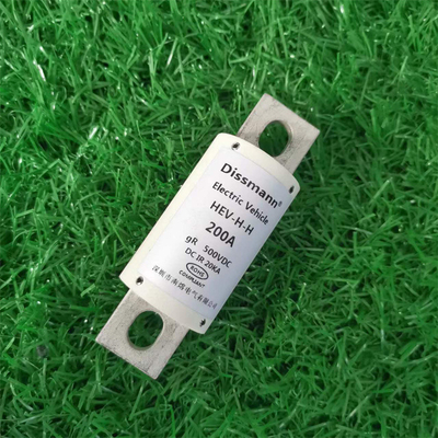 Tubo de fibra fusível Dissmann DC500V 200A HEV para veículo elétrico