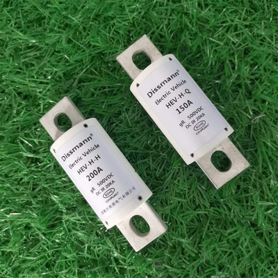 Fusíveis para veículos elétricos com certificação UL, fusível automotivo DC500V 200A