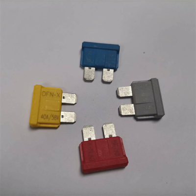 Fusível de baixa tensão para veículos elétricos, fusível de lâmina automotiva DC80V