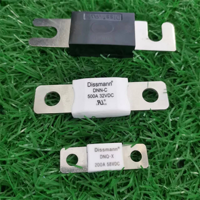 Plugue plano com certificação UL DC150V 250A Fusível de intervalo de tempo para sistema de armazenamento de energia
