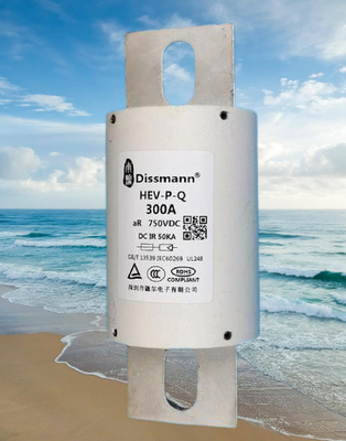 Uso de fusível de alta velocidade semicondutor DC750V para alimentação de carregador EV