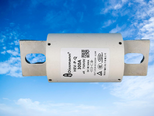 Fusível semicondutor de material de fibra 1000 VDC para sistemas de energia