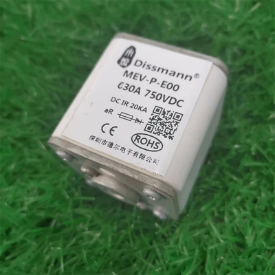 Série de quebra alta 500VDC 700Ampere do MEV de Dissmann do fusível da capacidade de DC50KA