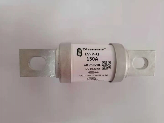 O tipo fusível 1000VDC de 125 ampères NH de HRC avaliou para a pilha de carregamento de EV