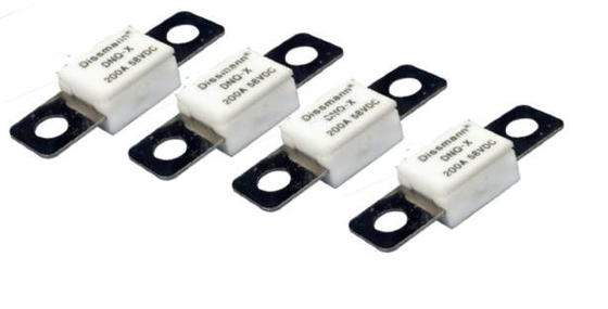 Micro fusíveis da liga de cobre para os carros, DC1500A Mini Cartridge Fuse