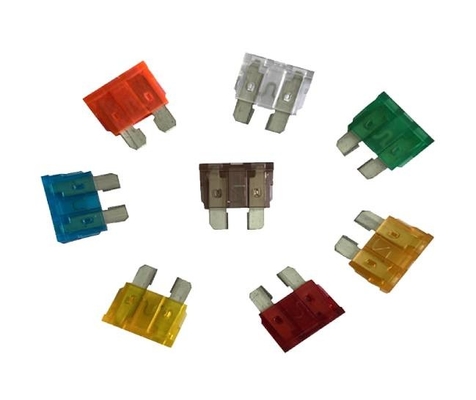 Fusíveis automotivos da lâmina de PBT, 32VDC perfil baixo Mini Car Fuses