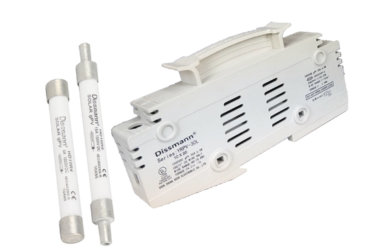 Fusível solar de 10×85 picovolt, branco 30 padrão do fusível de cartucho IEC60269.6 do ampère micro