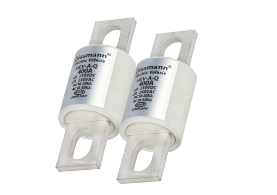 Fusível da proteção do semicondutor ISO8820, tubulação da fibra fusível de uma C.C. de 400 ampères