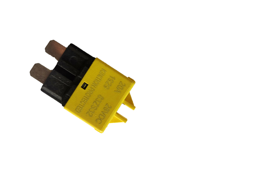 Fusível Resettable de nylon da lâmina do interruptor, 28VDC Mini Blade Fuse Resettable