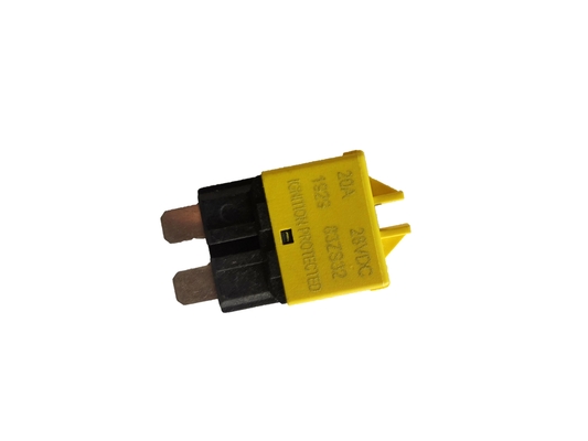Fusível Resettable de nylon da lâmina do interruptor, 28VDC Mini Blade Fuse Resettable