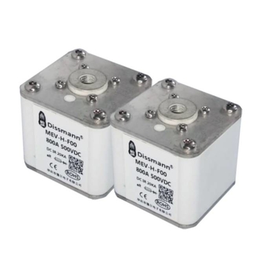 Cor branca europeia automotivo cerâmica dos fusíveis 500volt picovolt do MEV quadrado