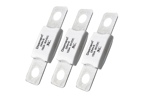 Mini fusível de cartucho ISO8820 de 150 ampères baixo 80volt atual padrão