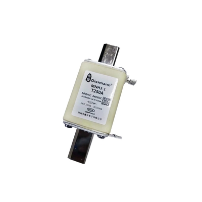 DC50KA Mini Car Blade Fuses, fusível cerâmico branco do sistema do armazenamento de energia