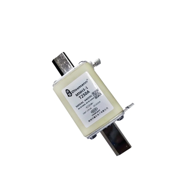 DC50KA Mini Car Blade Fuses, fusível cerâmico branco do sistema do armazenamento de energia