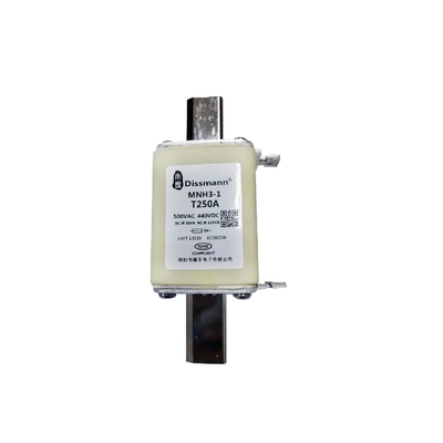 DC50KA Mini Car Blade Fuses, fusível cerâmico branco do sistema do armazenamento de energia