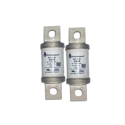 Fusível cerâmico do sistema do armazenamento de energia, fusível de alta tensão da C.C. de DC20KA