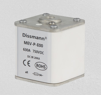 Fusíveis industriais do poder IEC60269-4, fusível de cartucho quadrado do tempo de atraso