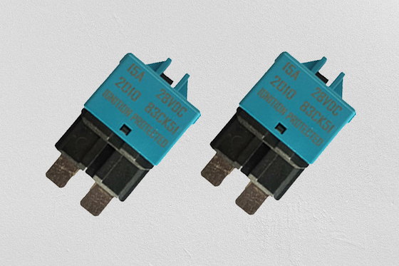 Fusível Resettable da lâmina do interruptor 28VDC, auto fusível restaurado da lâmina 15A