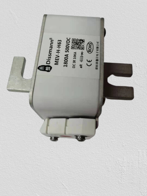 Fusível branco 1800A da proteção do semicondutor, 500v fusível cerâmico IEC60269
